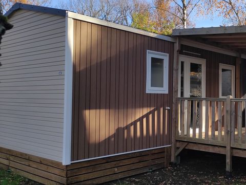 MOBILHOME 4 personnes - Cottage des Familles 2 CH - 4 PERS 32 m² - TV + CLIM + LV + DRAPS (inclus à la location à la semaine)