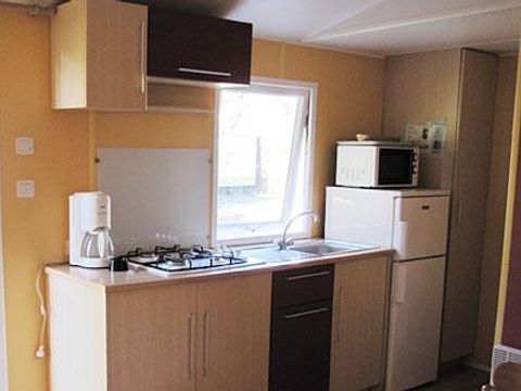 Mobilhome 4 personnes - Cottage des Pins - 2 chambres - 28 m² - TV