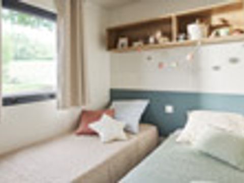Mobilhome 6 personnes - Cottage des Familles - 3 chambres- - 32 m² - TV - CLIM - Lave-vaisselle - DRAPS - Inclus à la location à la semaine