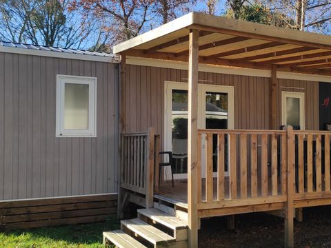 Mobilhome 6 personnes - Cottage des Familles - 3 chambres- - 32 m² - TV - CLIM - Lave-vaisselle - DRAPS - Inclus à la location à la semaine
