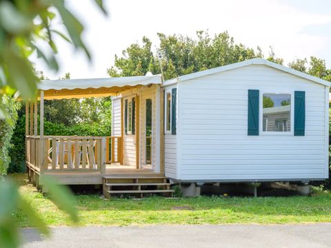 Mobilhome 4 personnes - Cottage des Pins - 2 chambres - 28 m² - TV