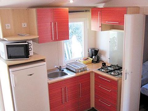 MOBILHOME 6 personnes - WELCOME - TV
