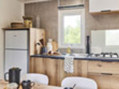 Mobilhome 6 personnes - Cottage des Pins - 3 chambres - 29 m² - TV
