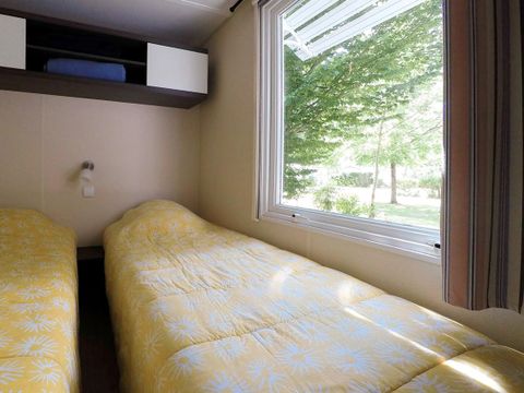 Mobilhome 6 personnes - Comfort XL | 3 Ch. | 6 Pers. | Terrasse surélevée | Clim. | TV