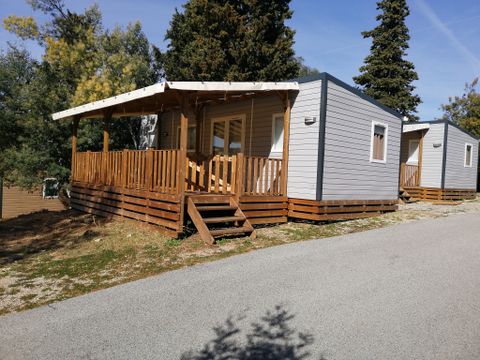 Mobilhome 6 personnes - Comfort XL | 3 Ch. | 6 Pers. | Terrasse surélevée | Clim.