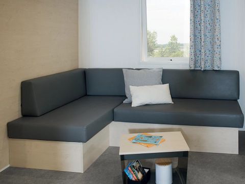 Mobilhome 6 personnes - Comfort XL | 3 Ch. | 6 Pers. | Terrasse surélevée | Clim.