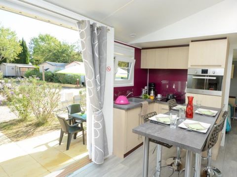 MOBILHOME 6 personnes - ALABAMA CONFORT - 2 chambres - TV - CLIM - LV - LL