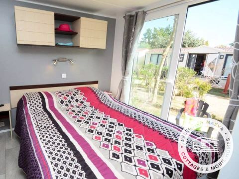 MOBILHOME 6 personnes - Mobil-home Alabama Confort 3 Pièces 4/6 Personnes Climatisé + TV 2 sdb
