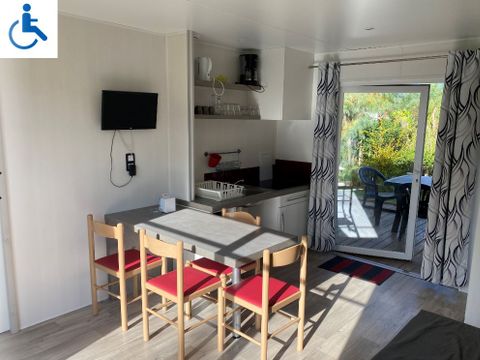 CHALET 4 personnes - ATLANTIS PMR  (Personnes à Mobilité Réduite)