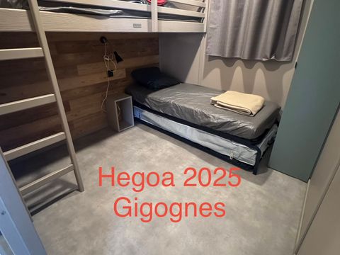 CHALET 6 personnes - HEGOA 4/6 personnes - 2 chambres + douche XL