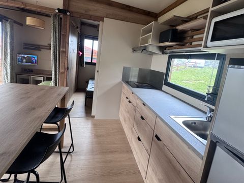 CHALET 6 personnes - ENBATA  4/6 personnes - séjour et terrasse  XL 