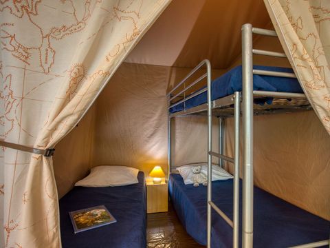 BUNGALOW TOILÉ 5 personnes - LODGE CANADA sans sanitaires 20 m²