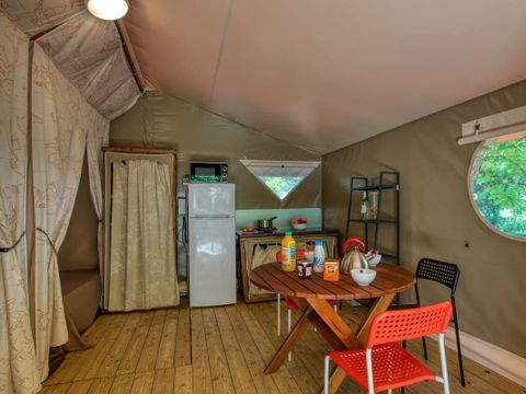 BUNGALOW TOILÉ 5 personnes - LODGE CANADA sans sanitaires 20 m²