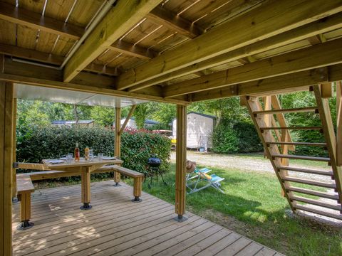 HÉBERGEMENT INSOLITE 4 personnes - Cabane Camp'étoile 20m² - 2 chambres