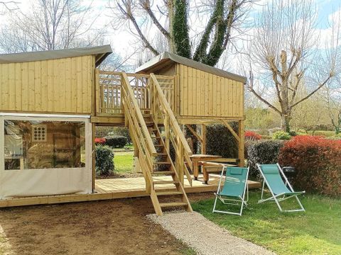 HÉBERGEMENT INSOLITE 4 personnes - Cabane Camp'étoile 20m² - 2 chambres