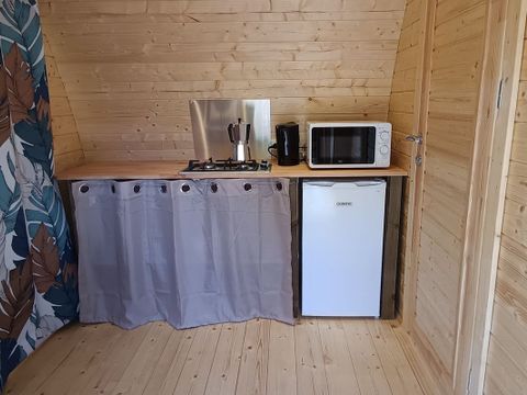 HÉBERGEMENT INSOLITE 4 personnes - Cabane POD 14m² - 2 chambres