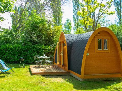 HÉBERGEMENT INSOLITE 4 personnes - Cabane POD 14m² - 2 chambres