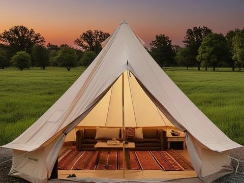 Tente 2 personnes - Tipi (7 mètres de diamètre)