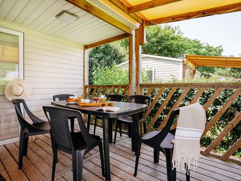 MOBILHOME 6 personnes - Comfort | 3 Ch. | 6 Pers. | Terrasse simple