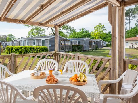 MOBILHOME 6 personnes - Comfort | 3 Ch. | 6 Pers. | Terrasse simple