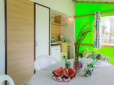 Tente en toile et en bois 5 personnes - Tithome 4/5 pers.