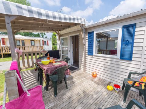 MOBILHOME 4 personnes - Loggia