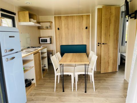 Tente en toile et en bois 4 personnes - Cabane Surfeur (sans salle de bain)