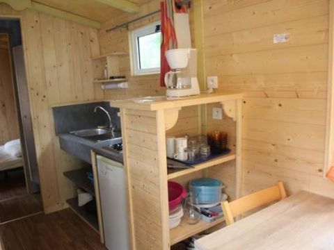 Hébergement 4 personnes - Roulotte nuitée