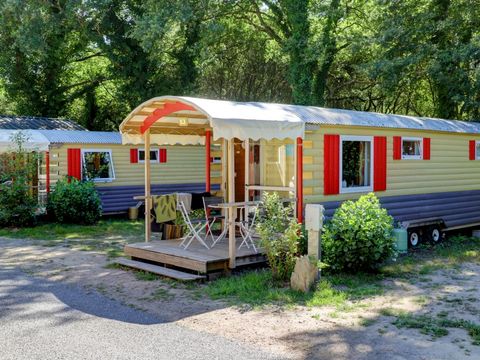 Hébergement 4 personnes - Roulotte nuitée
