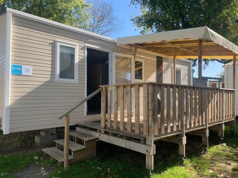 Mobilhome 8 personnes - 6/8 pers. nuitée - Terrasse couverte