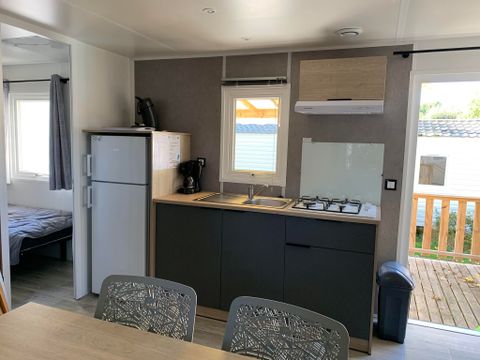 Mobilhome 8 personnes - 6/8 pers. nuitée - Terrasse couverte