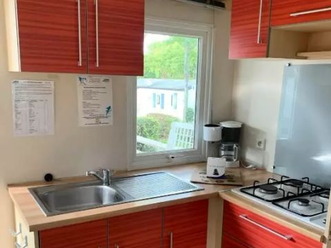Mobilhome 6 personnes - 3 pièces 4/6 personnes terrasse couverte