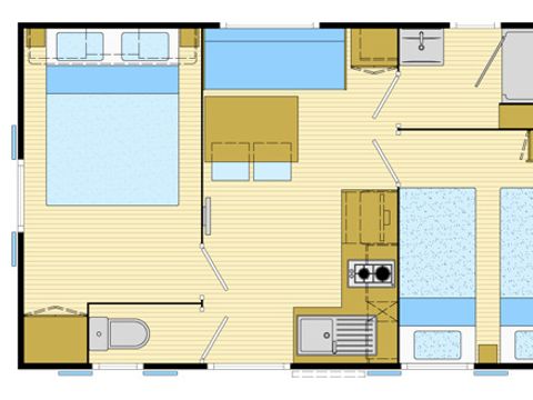 MOBILHOME 4 personnes - ECO MOBILHOME 4 personnes - ECO