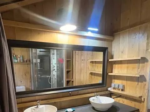 TENTE TOILE ET BOIS 7 personnes