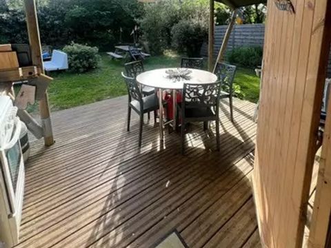 TENTE TOILE ET BOIS 7 personnes