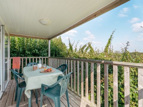 MOBILHOME 4 personnes - Standard 25m² (2 chambres) terrasse couverte + TV