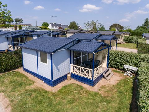 CHALET 4 personnes - Chalet Standard 20 m² (2 chambres) avec terrasse couverte +TV