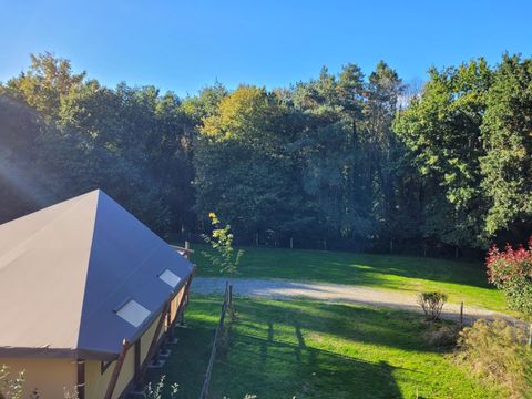 Tente en toile et en bois 5 personnes - Jungle Lodge