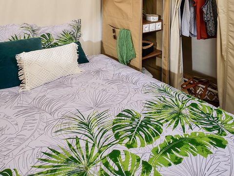 Tente en toile et en bois 5 personnes - Jungle Lodge