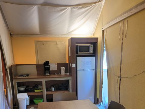 Tente en toile et en bois 5 personnes - Jungle Lodge