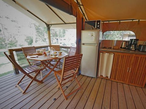 TENTE 5 personnes - ECOLODGE sans sanitaires