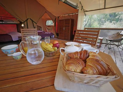 TENTE 5 personnes - ECOLODGE sans sanitaires