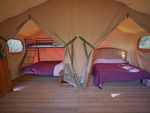 TENTE 5 personnes - ECOLODGE sans sanitaires
