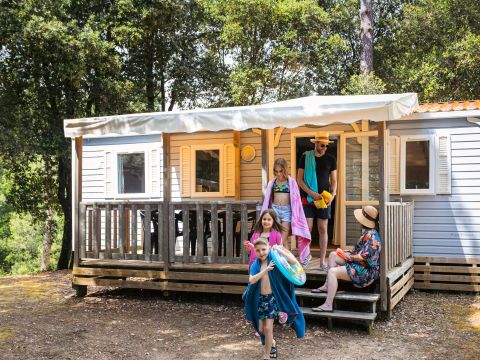 MOBILHOME 6 personnes - Mobil Home ESSENTIEL 4 Pièces 6 Personnes + TV