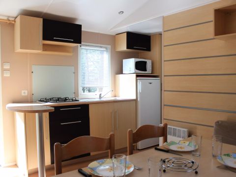 MOBILHOME 6 personnes - ESSENTIEL 3 Pièces 4/6 Personnes + TV