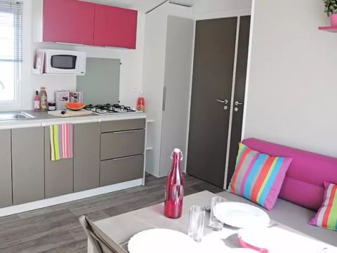 Mobilhome 4/5 personnes - LOGGIA - 3 Pièces - TV