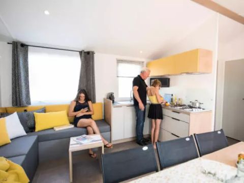 MOBILHOME 8 personnes - NIRVANA 5 Pièces 8 Personnes + TV
