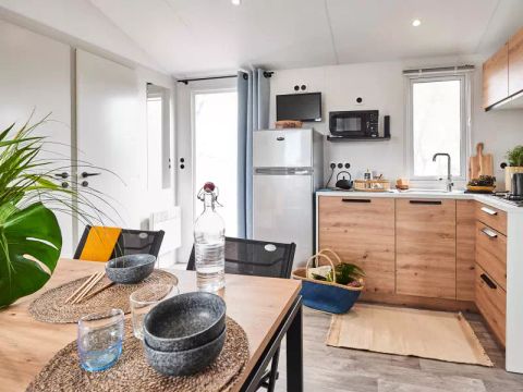 MOBILHOME 6 personnes - VENEZIA CONFORT 4 Pièces 6 Personnes + TV
