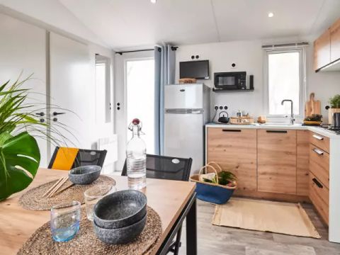 MOBILHOME 6 personnes - VENEZIA CONFORT 4 Pièces 6 Personnes + TV