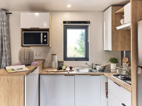 MOBILHOME 6 personnes - Premium Dune 3 Pièces 4/6 Personnes + TV